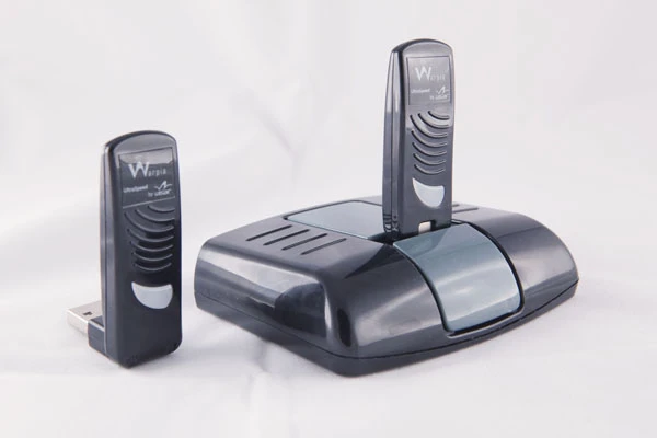The Easy Dock's USB transmitter and receiver
