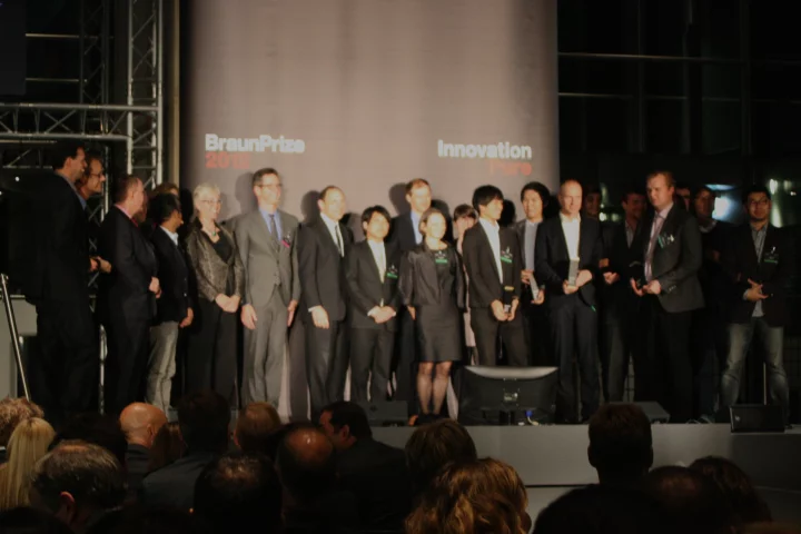 The 2012 BraunPrize winners and jury