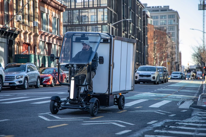 "The Fastport team has worked tirelessly to create the Fastport eQuad, a zero-emission alternative to delivery vans that solves the challenge of last mile urban logistics by meeting the needs of urban residents expecting on-demand deliveries of packages, groceries and other items"