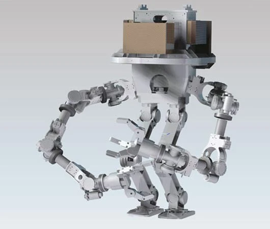 This robot, developed by Schaft Inc, is one of several new robots that will compete in the DARPA Robotics Challenge