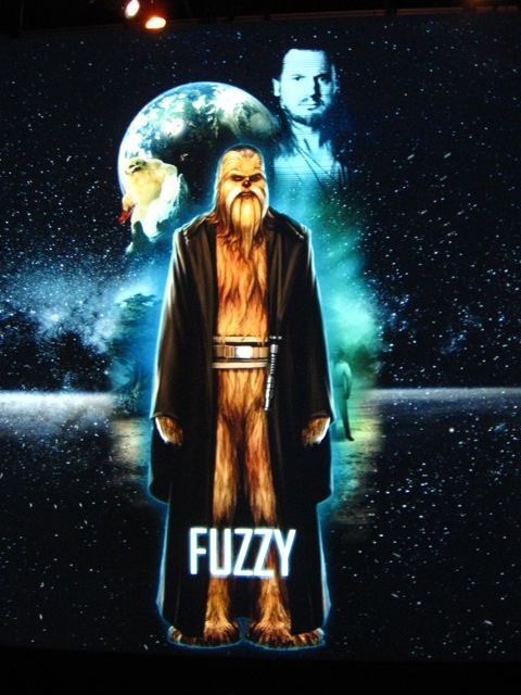 My Star Wars Identities character, Fuzzy the Wookiee