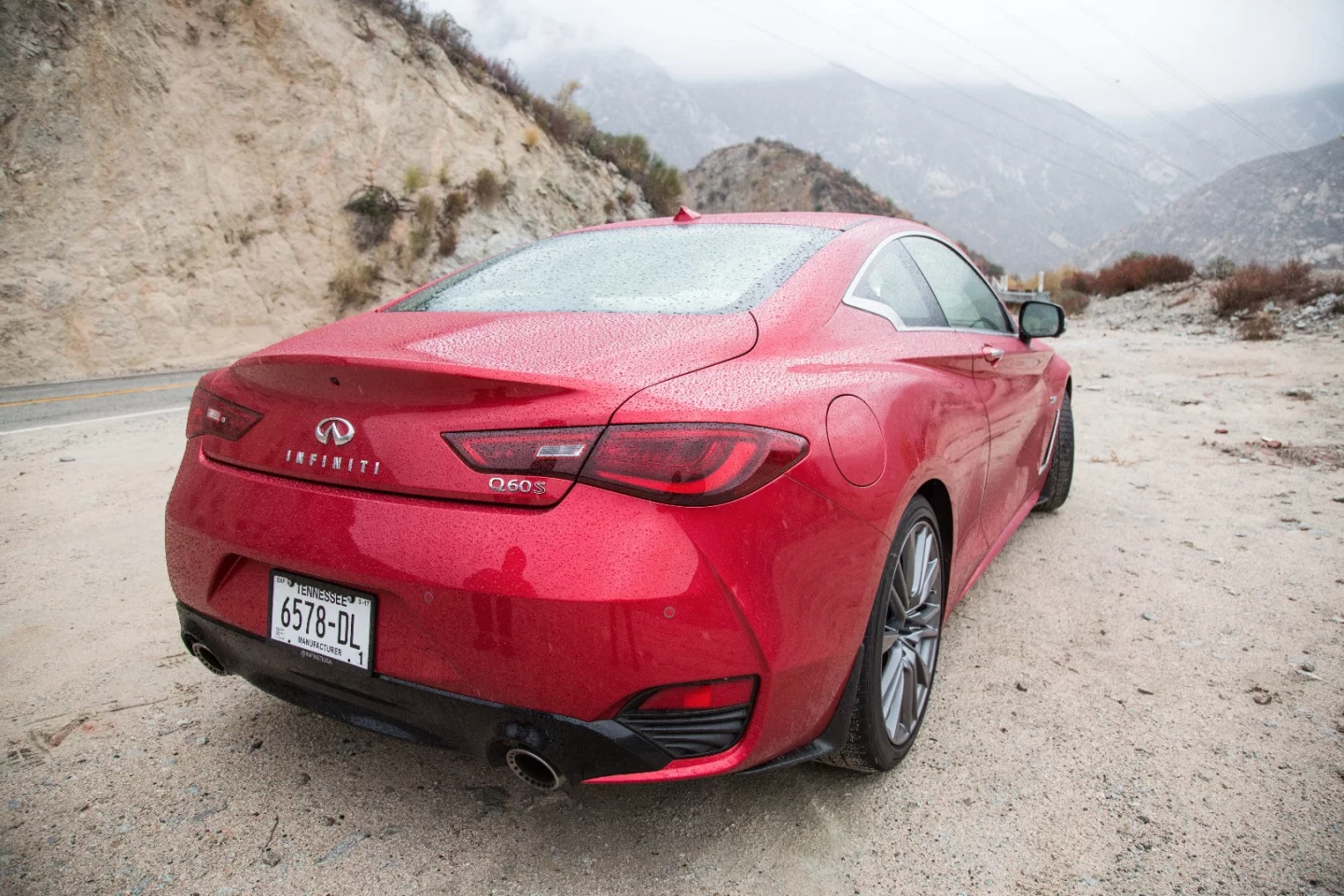 The Q60 Red Sport goes head to head with the Audi A5 and BMW 4 Series