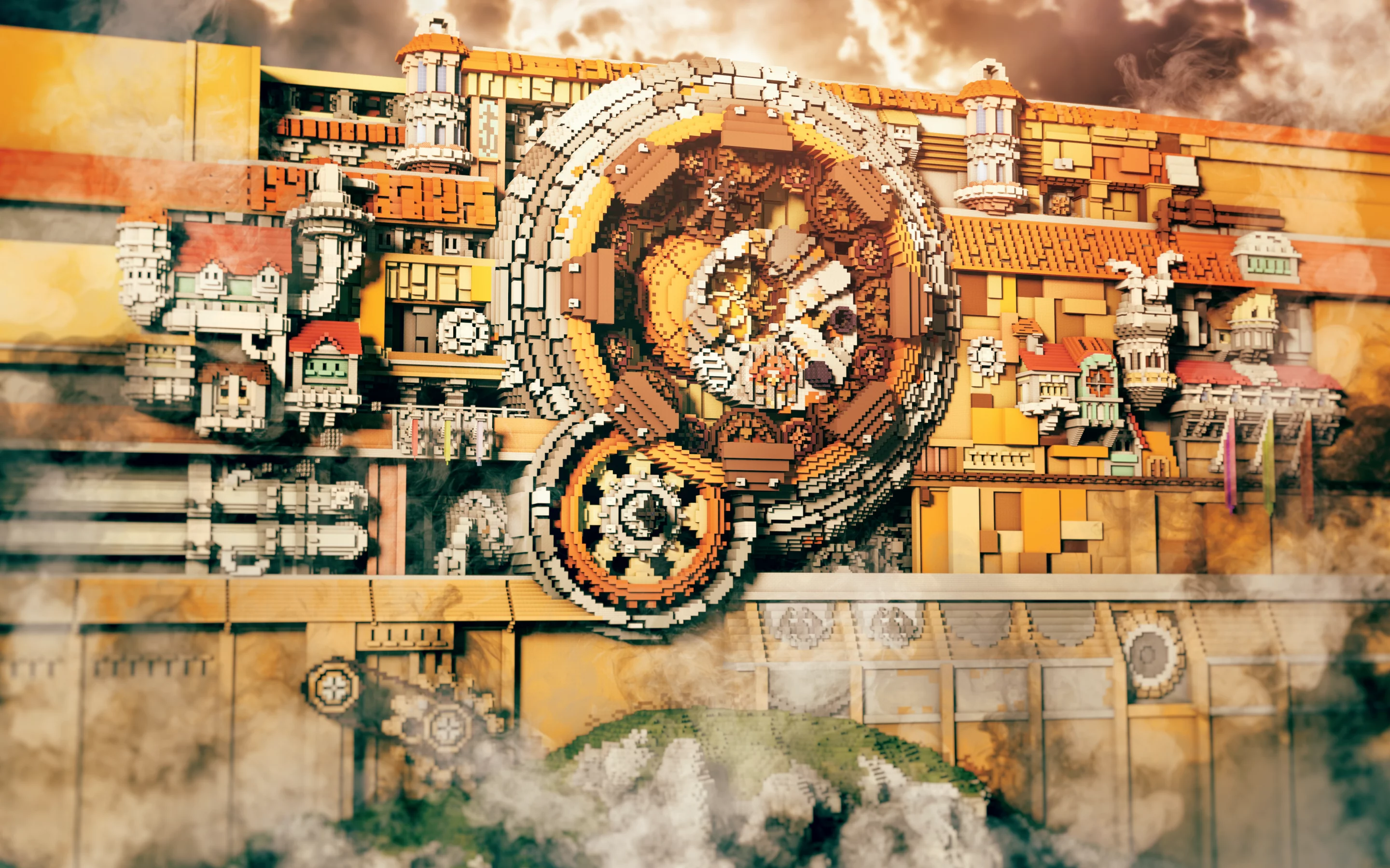 Vegard Elseth’s Lindblum Gate (2015) – one builder, 300,000 blocks, 60 days