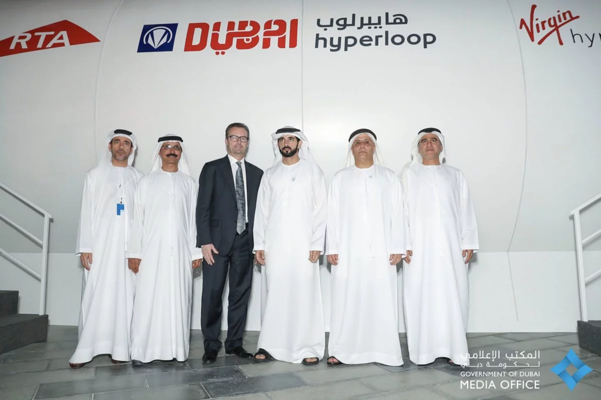 A Hyperloop route between Dubai and Abu Dhabi was first flagged in November 2016