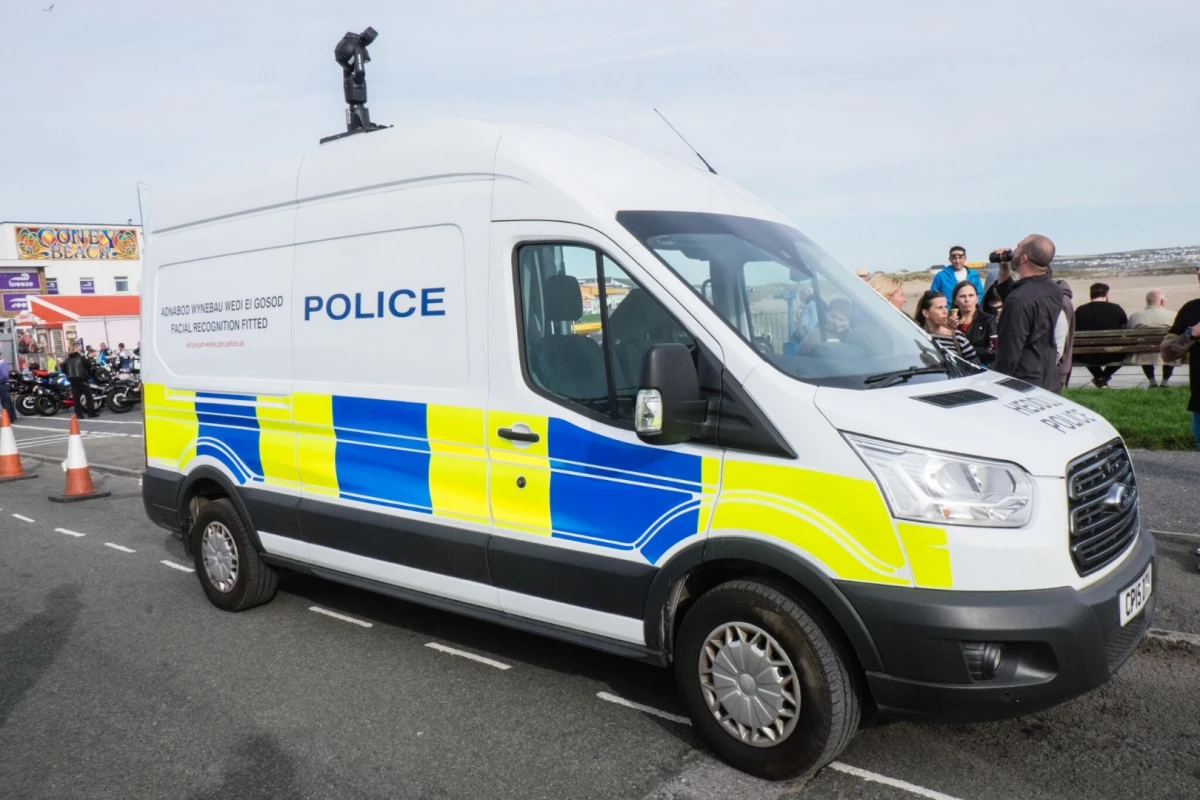 A facial recognition van deployed by South Wales Police in the United Kingdom