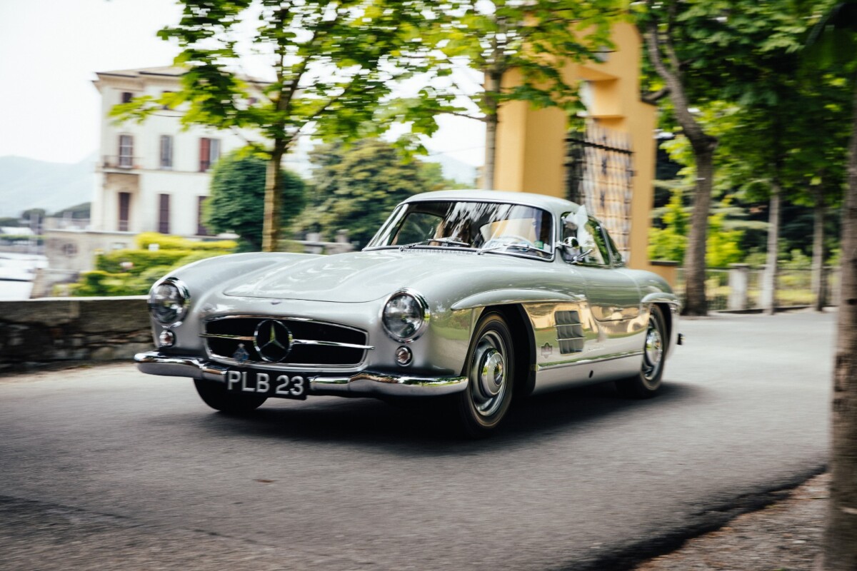 The winner in Class D: A New Dawn: Into The Rock'n'roll Era, was this 1954 Mercedes-Benz 300 SL Coupé owned by Matthias Bonczkowitz (DE)