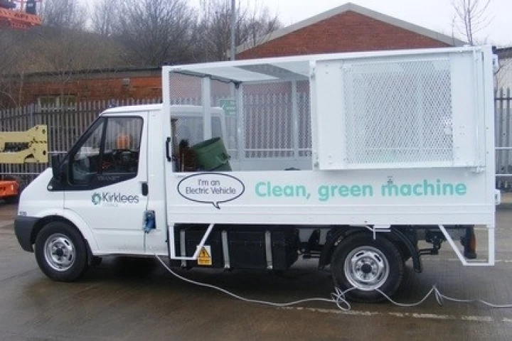 The garbage-powered garbage van