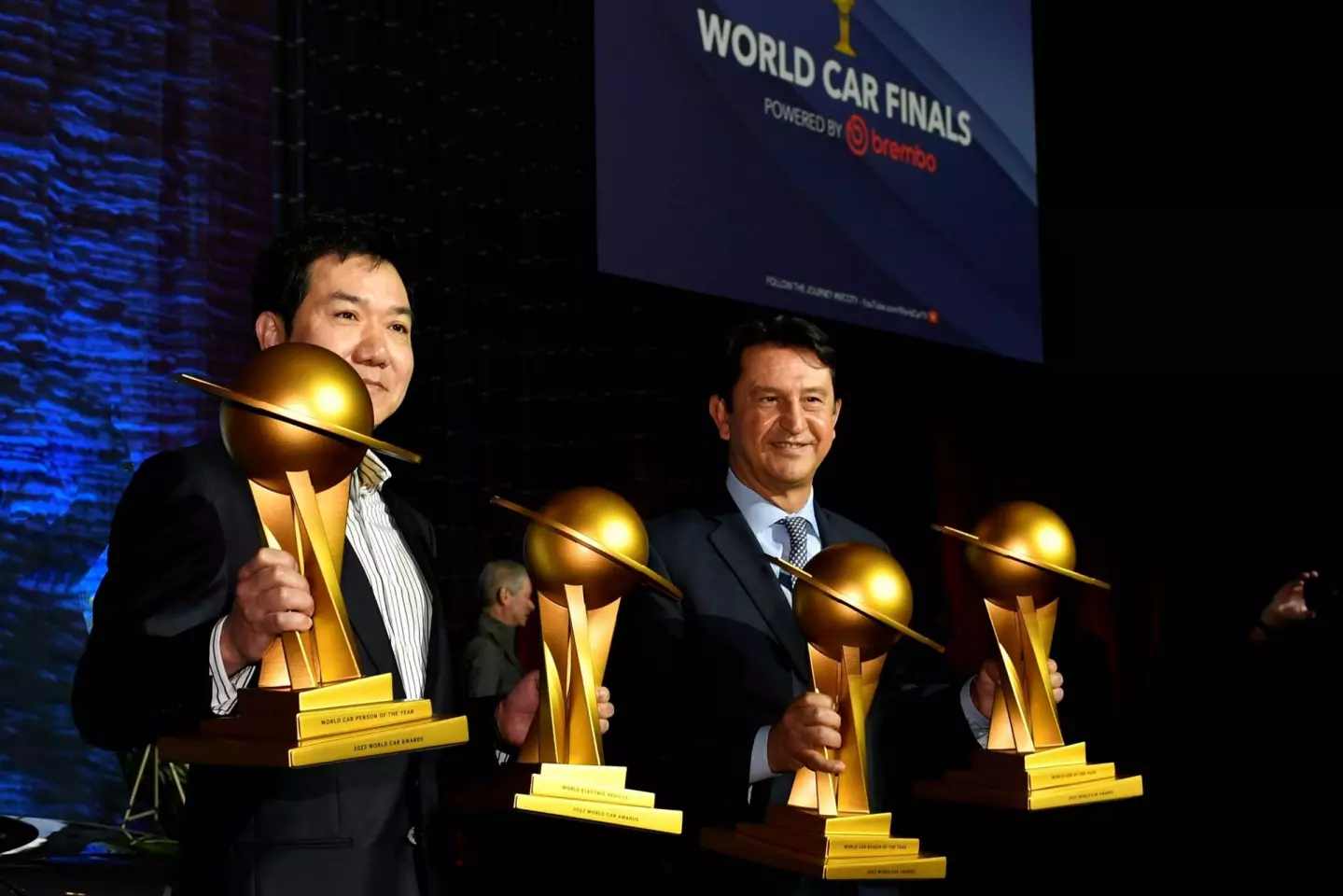 In winning the World Car of the Year, the World Electric Car of the Year, the World Car Design of the Year and the World Car Person of the Year, Hyundai took out four of the seven World Car awards for 2023. Its wins in the first three of those categories was a repeat of the Hyundai Ioniq 5's victories in those same categories in 2022.