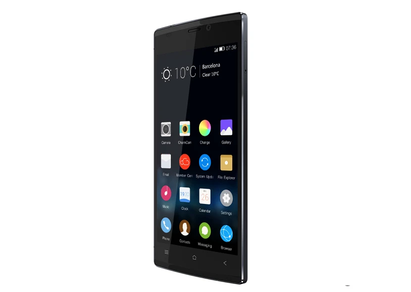 The Elife S5.5 runs the company's Amigo 2.0 operating environment (based on Android 4.2), and is powered by an octa-core 1.7 GHz MTK 6592 processor