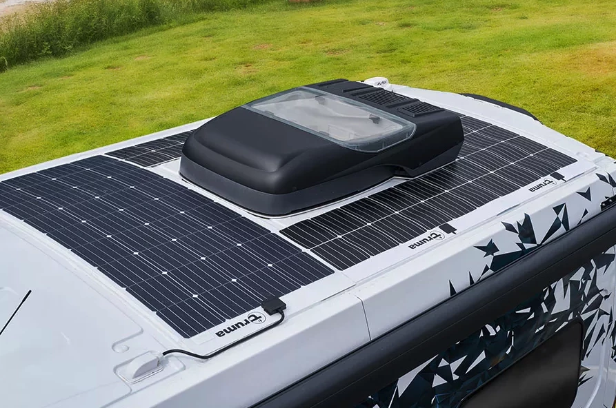 The Endeavor EV comes topped by more solar charging than the standard Endeavor to help its all-electric feature set keep running