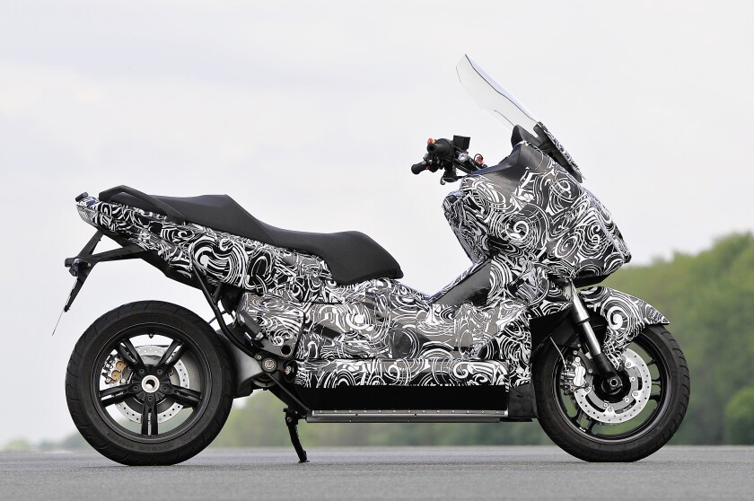 The BMW E-Scooter electric concept motorcycle