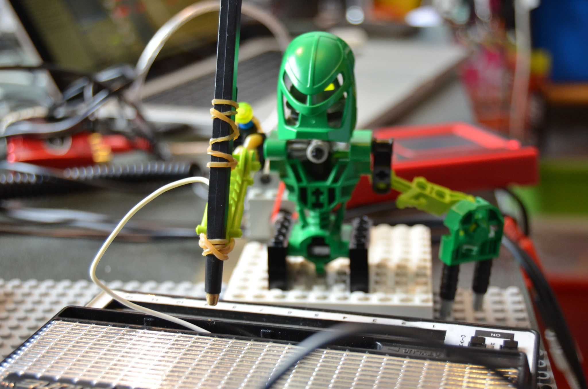 So far, Acito has used a range of different synthesizers and drum machines, including some vintage equipment.