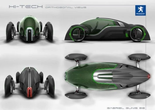 The Peugeot Hitech