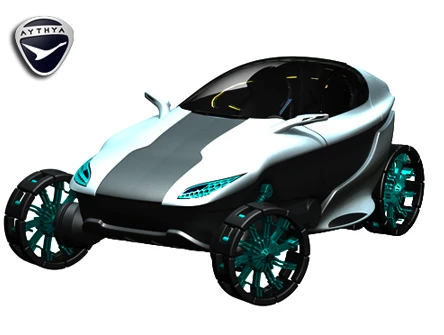 Need more traction? The tires widen automatically through its 'intelligent wheel system'