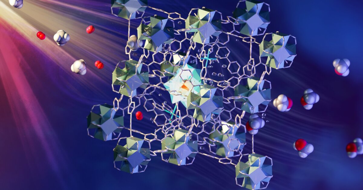 Methane converted into methanol at room temperature - just add light