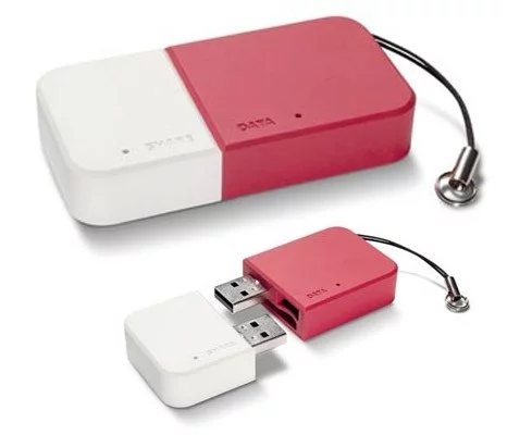 LaCie DataShare SD and MicroSD Dual USB Card Reader