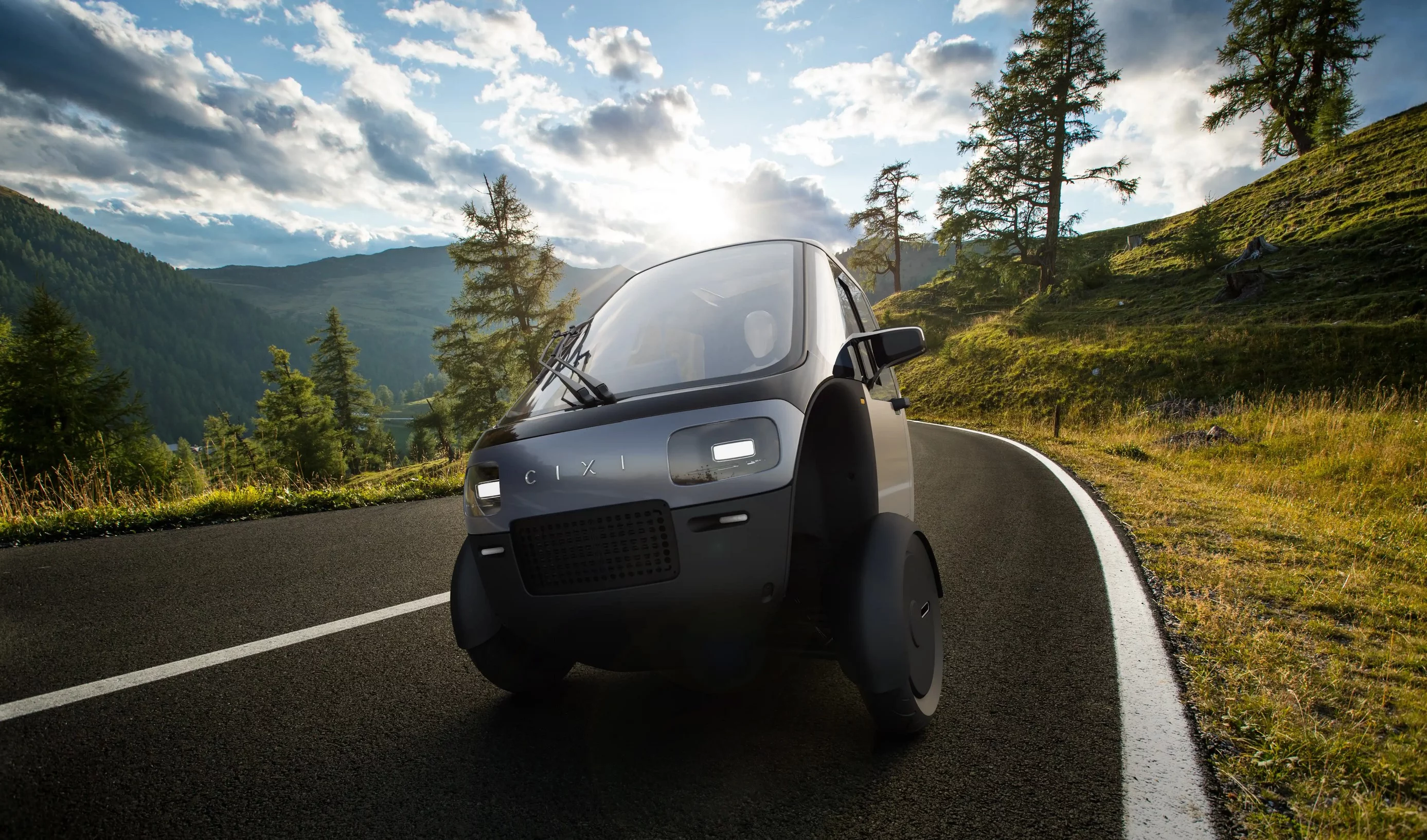 The Vigoz will be highway-capable, visible in traffic thanks to its 1.65-m height, and offer a smooth ride thanks to PERS and active tilt