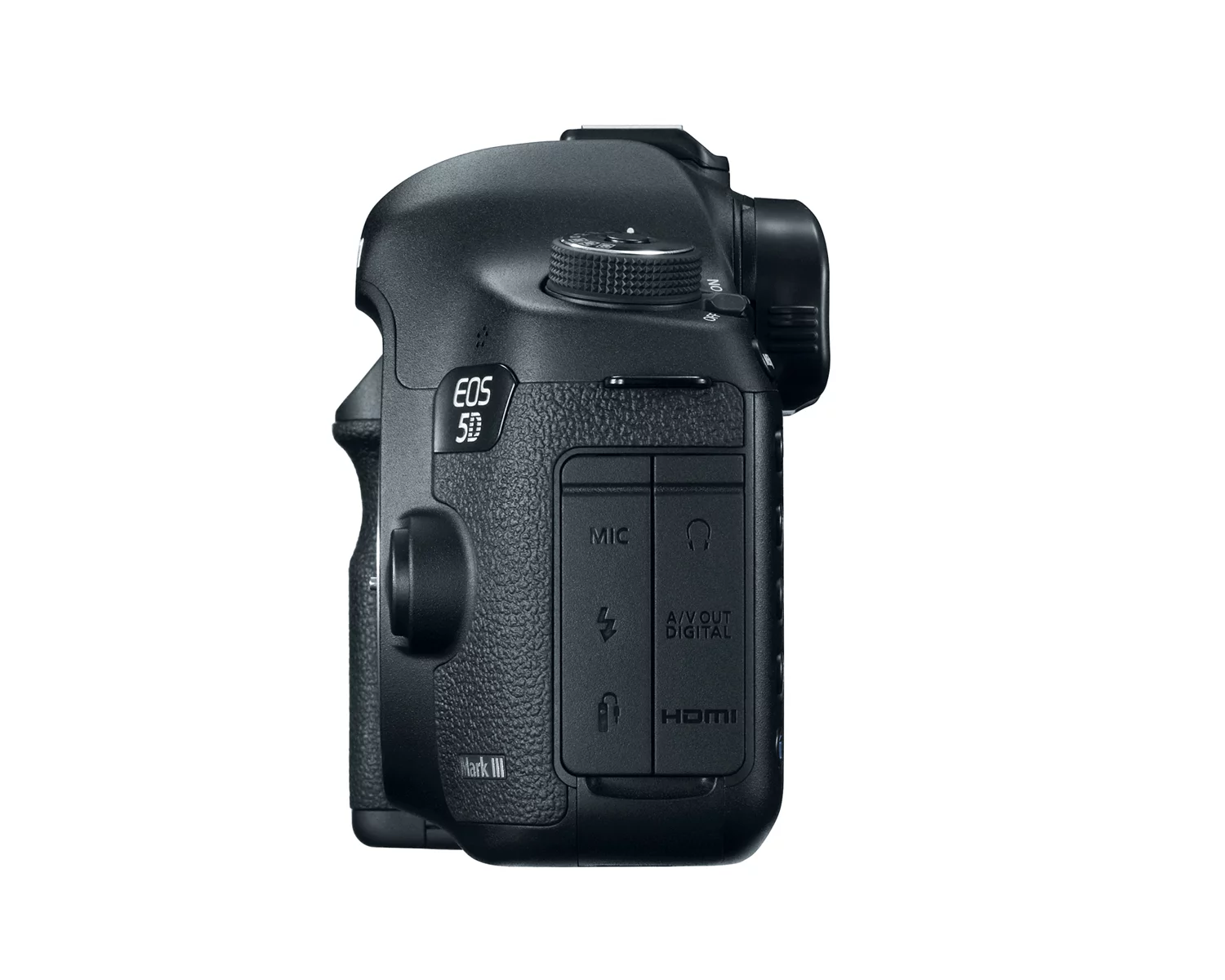 Canon's new EOS 5D Mark III DSLR - side view