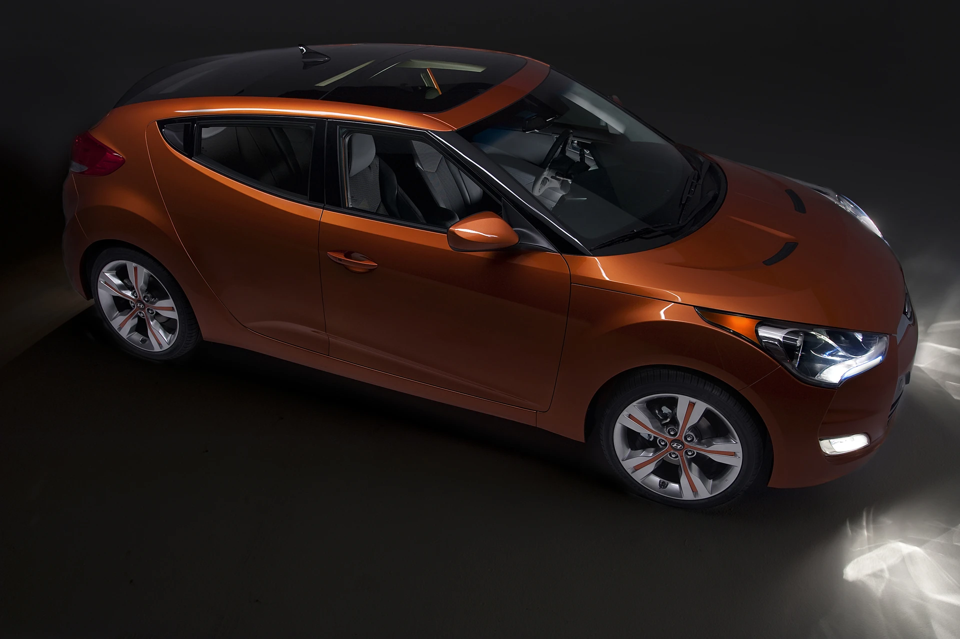 The Hyundai Veloster 3-door coupe