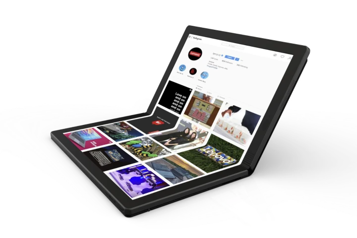 A folding OLED touchscreen could make this one of the most flexible devices on the market – in every sense