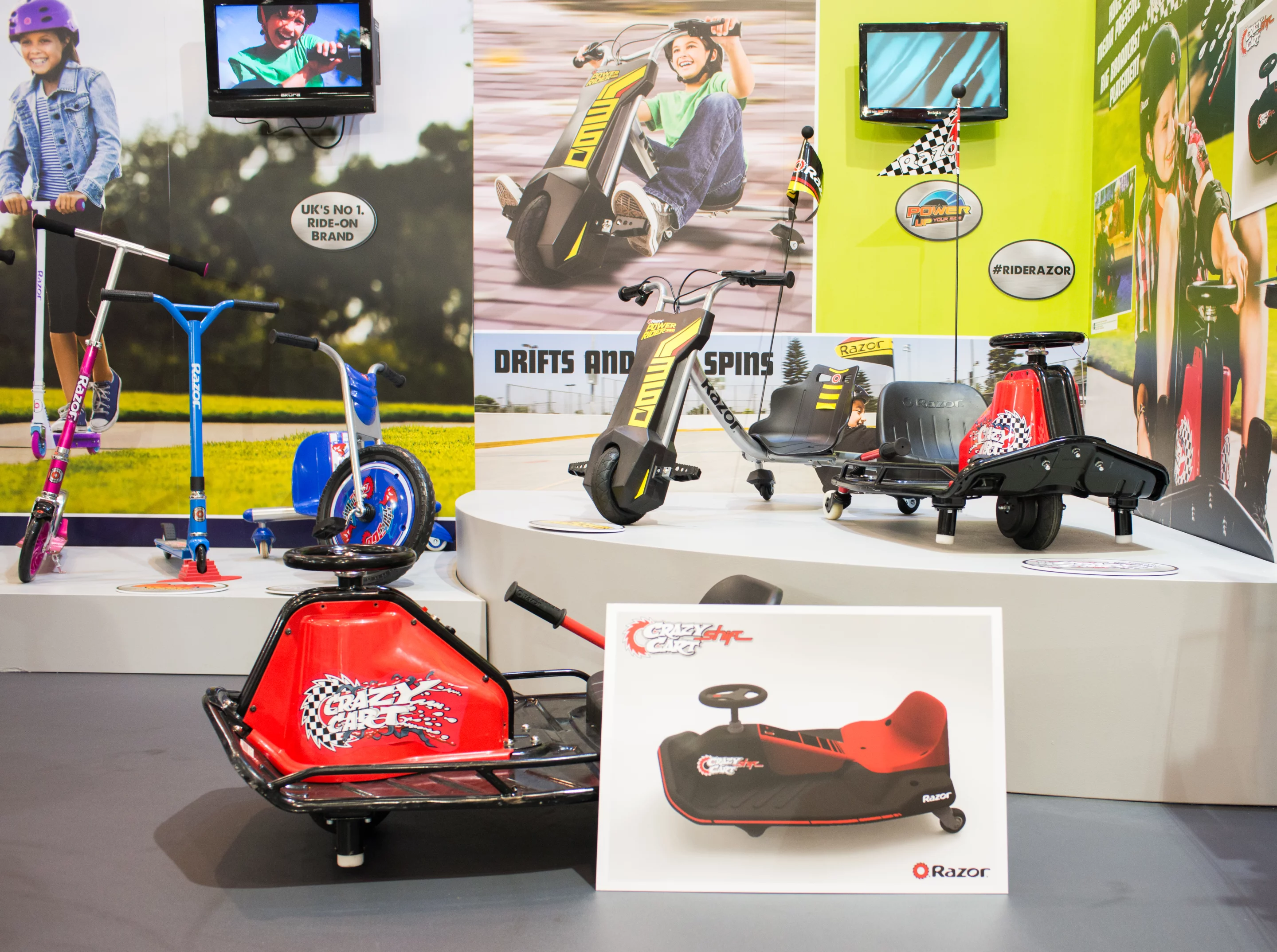 The Razor Crazy Cart Shift will launch later this year making cart drifting easier for younger drivers