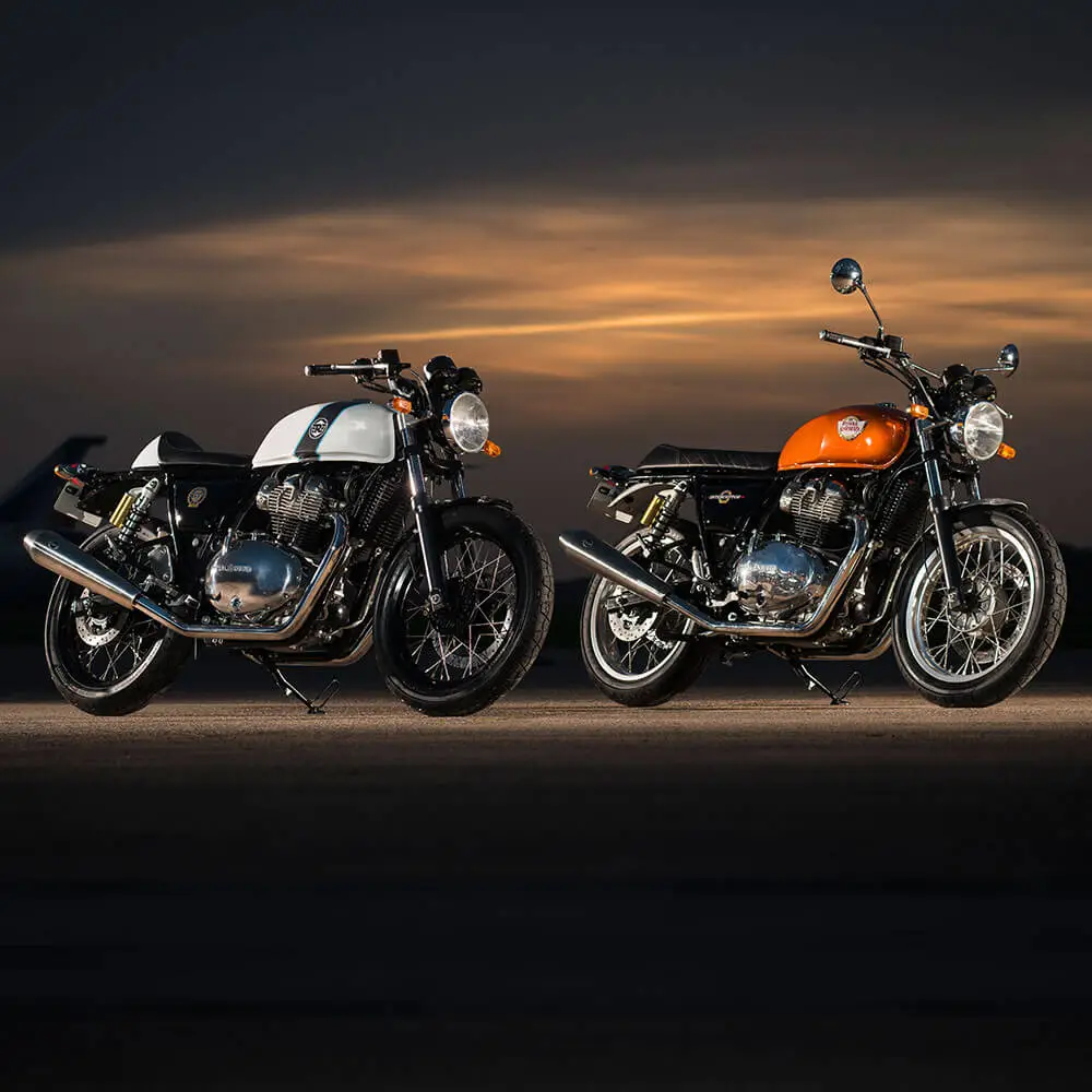 Royal Enfield's new twin will be fitted to the Continental GT 650 and Interceptor INT 650