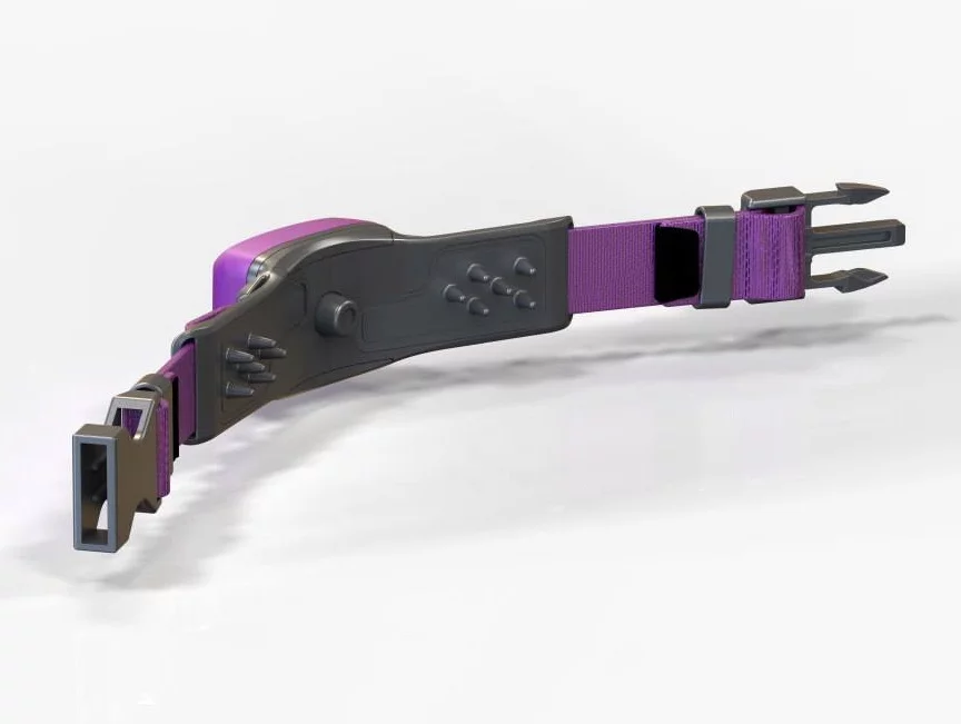 It's shockproof, water- and dust-resistant, and features a single push-button interface and LED indicator