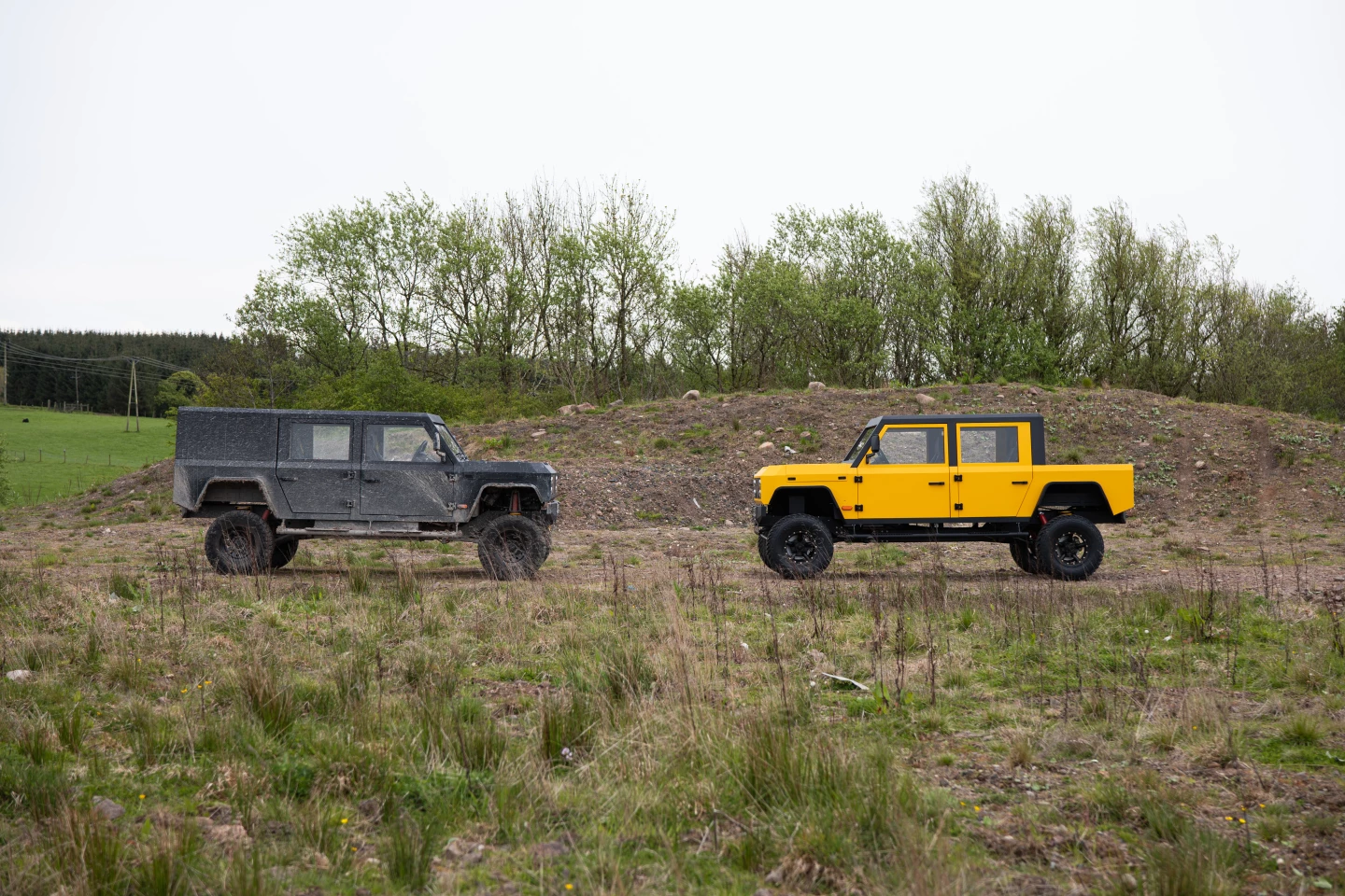 Face to face: Munro's MK 1 Truck and its new MK 1 Pick-Up