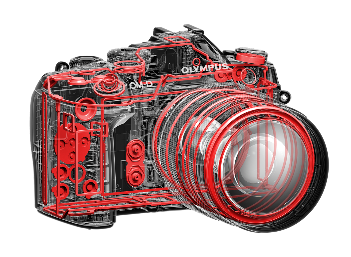 The E-M1 Mark III has been sealed for all weather performance