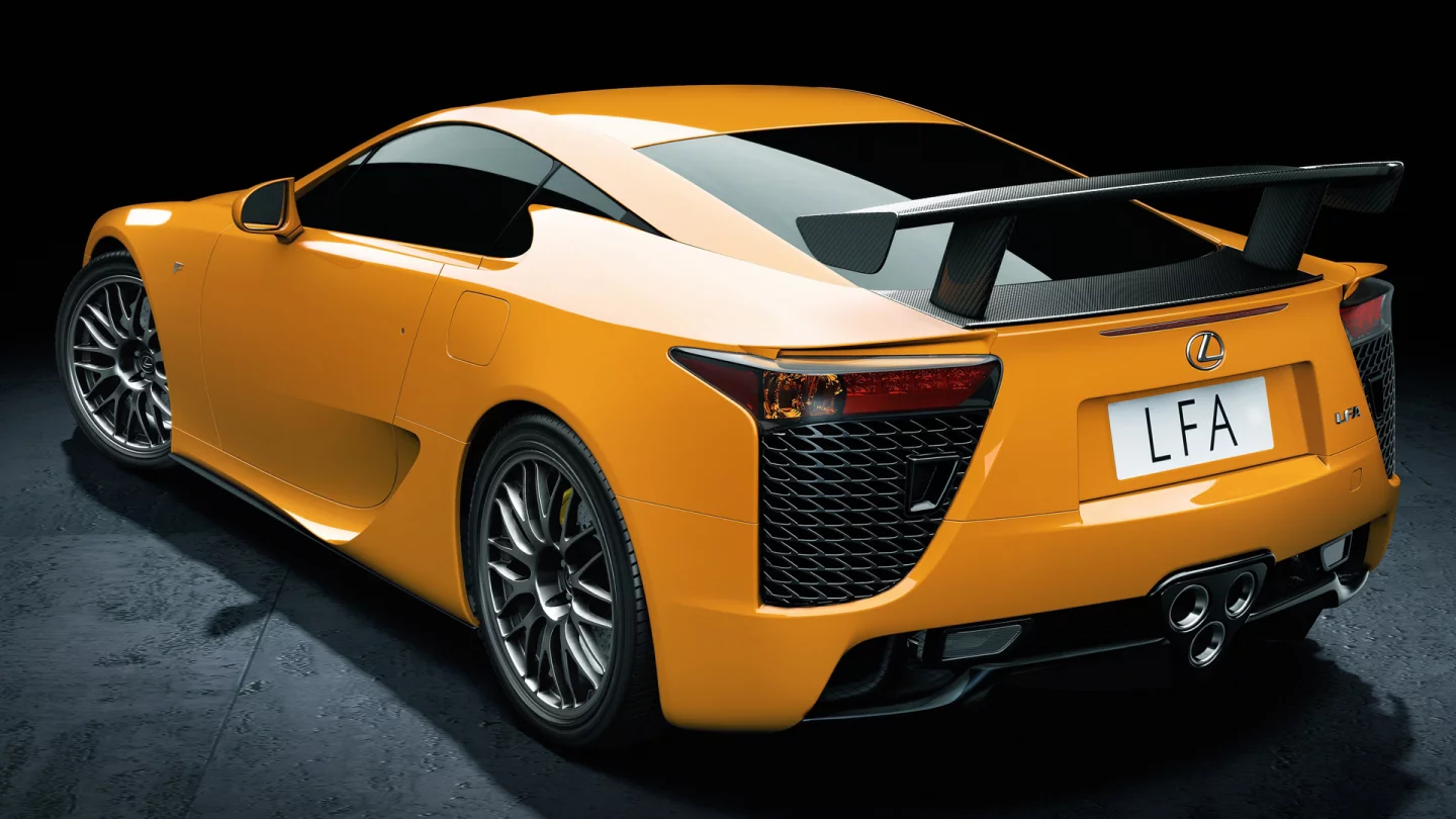 The Nurburgring Package LFA will be displayed in public for the first time at the Geneva motor show a fortnight from now