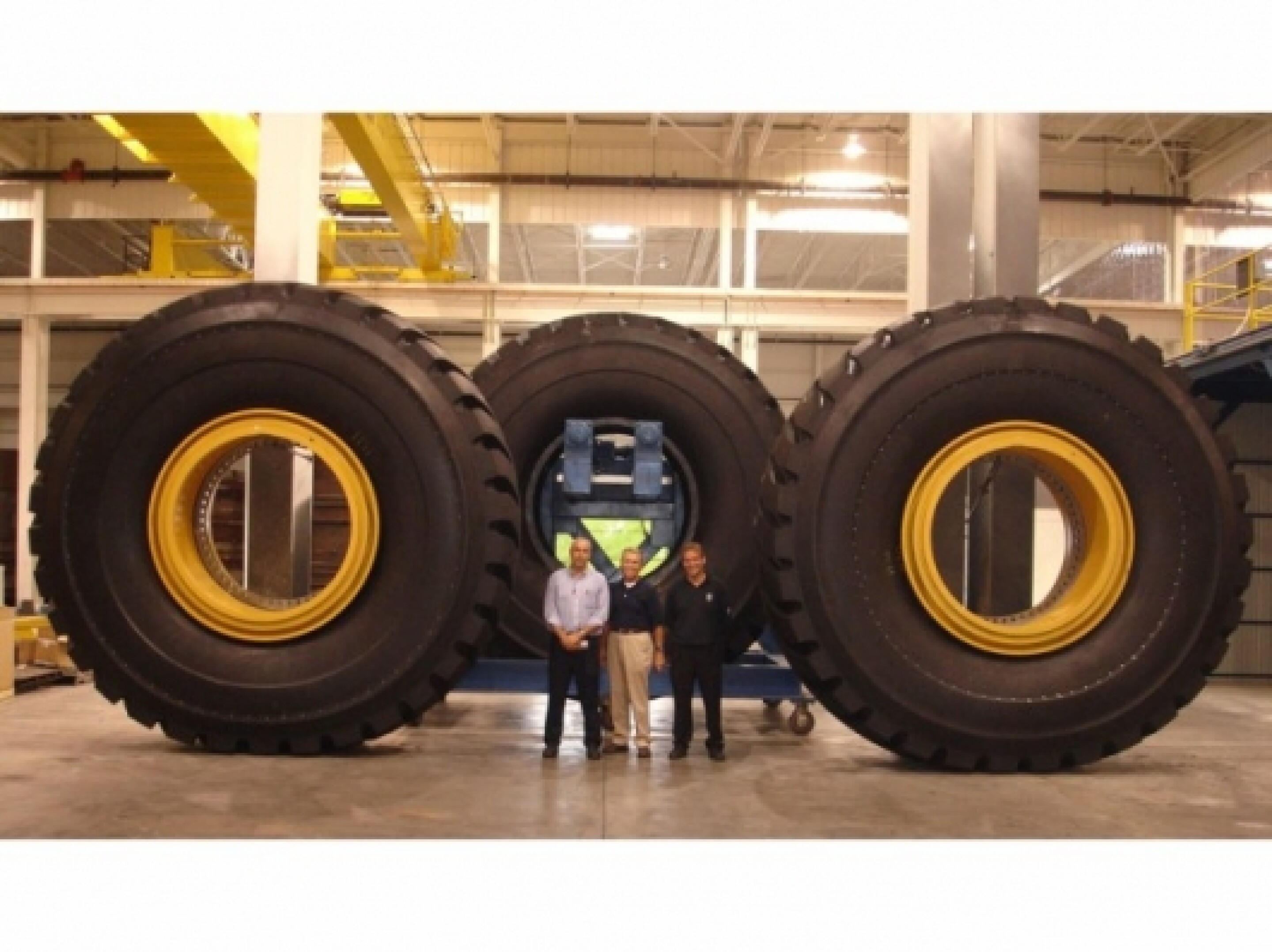 The world’s biggest production tire the 63inch Titan