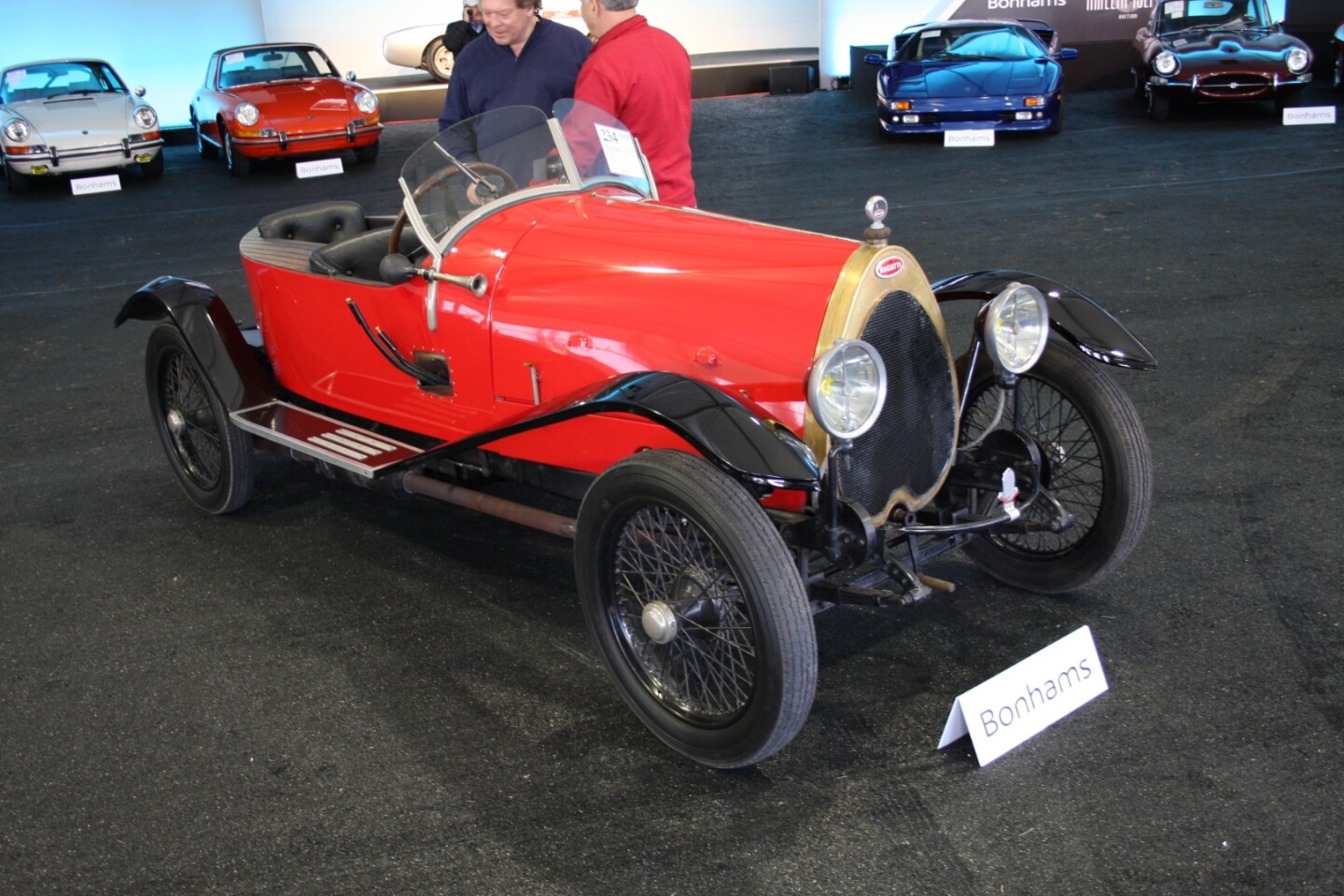 UNSOLD | 1923 Bugatti Type 23 Brescia Three Seater Torpedo Sports | $200,000 high bid | Estimate: $300,000 to $400,000 | Auction House: Bonhams | Lot 234