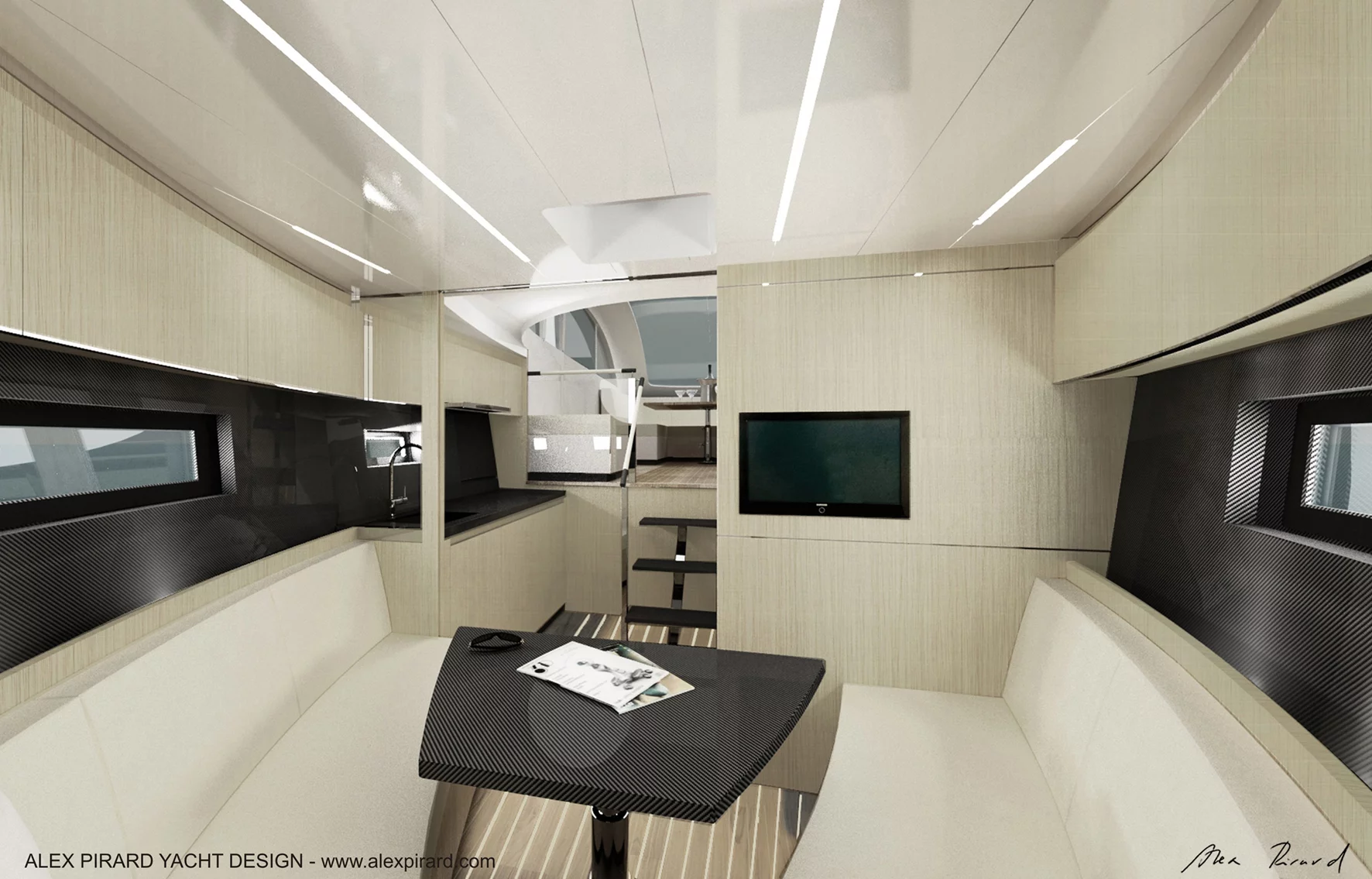 The Oronero interior