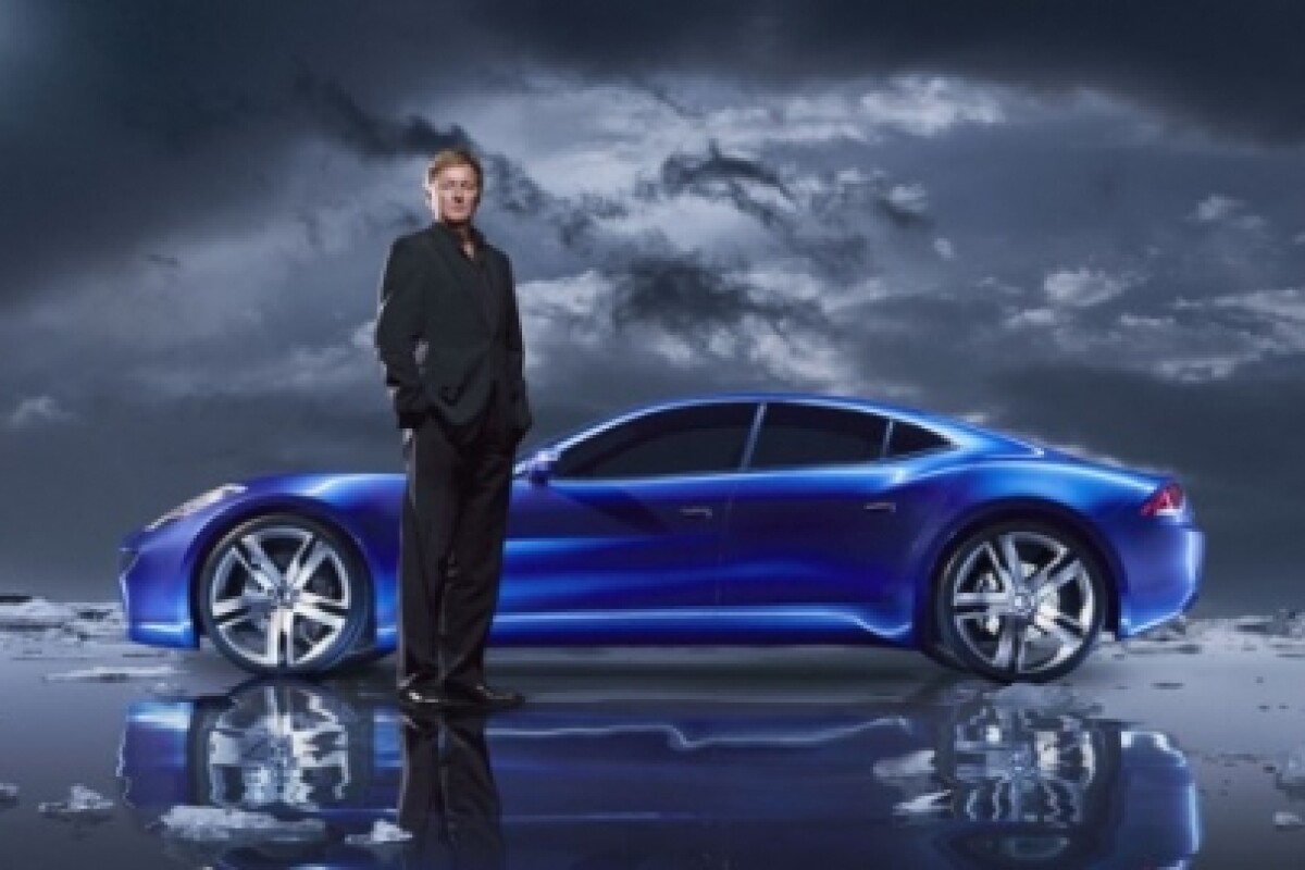 The US80K Fisker Karma luxury plugin hybrid sports car