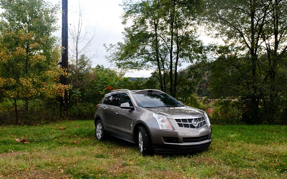 The 2011 Cadillac SRX is equipped with a 360 degree array of sensors for navigating roadways without a driver