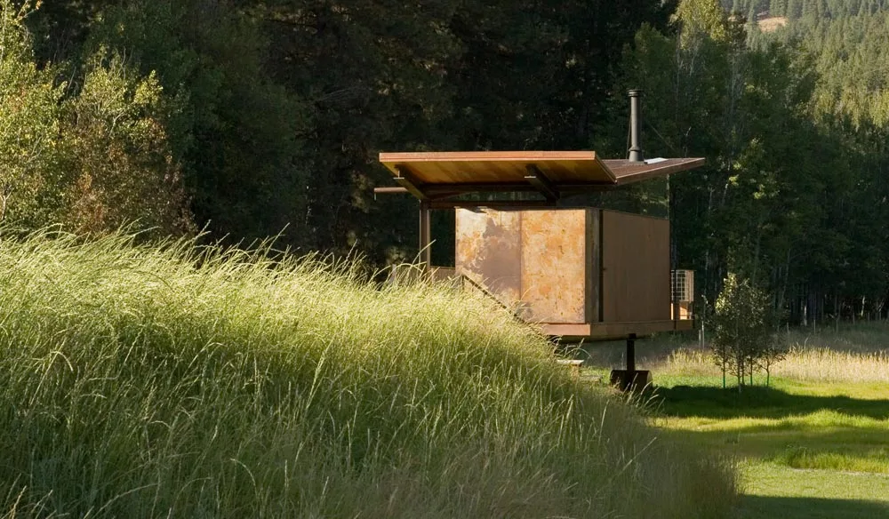 Designed by architectural studio Olson Kundig, the huts have been built with nature lovers in mind