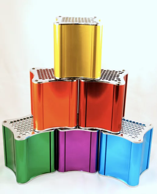 The Xi3 Modular Computer is scalable and adaptable - and colorful