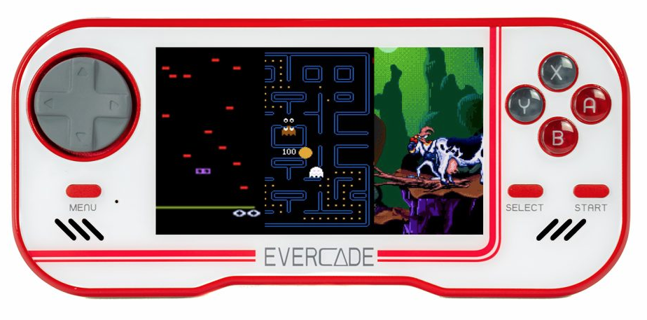 The Evercade runs games from the 8-bit and 16-bit eras, spanning the days of the arcade and early home consoles