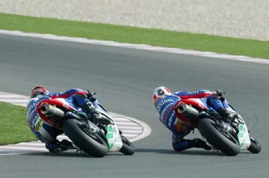 The Supersport race was a Honda and Ten Kate benefit., with the lightning quick Honda CBR600RR filling all podium positions, and providing a thrilling chase as Fujiwara reeled in Charpentier