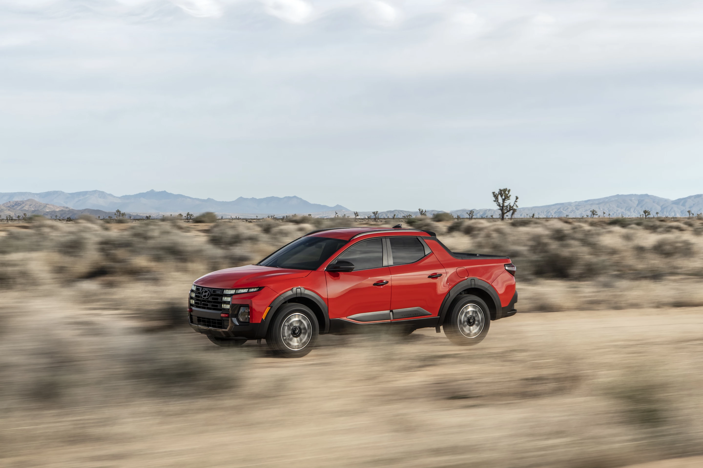 The new Santa Cruz XRT builds on the off-road education Hyundai received in the Rebelle Rally