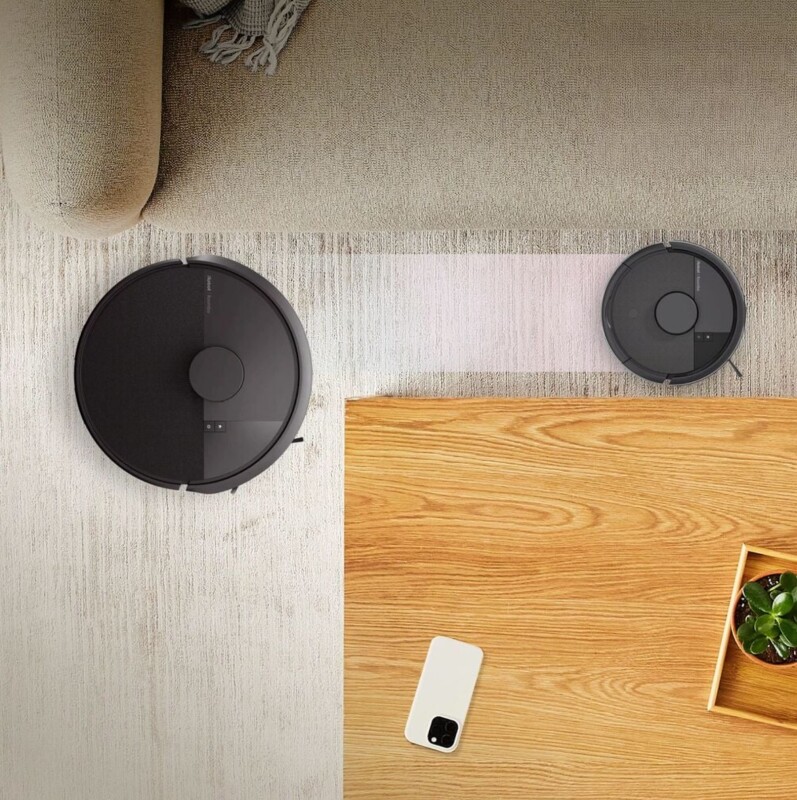 Mini Roomba robovac cleans and mops where others can't