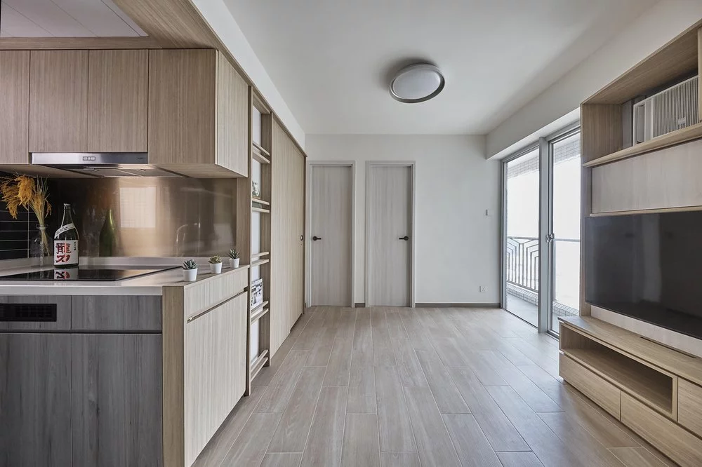 The apartment can facilitate additional activities, such as working from home, exercise, yoga and relaxation