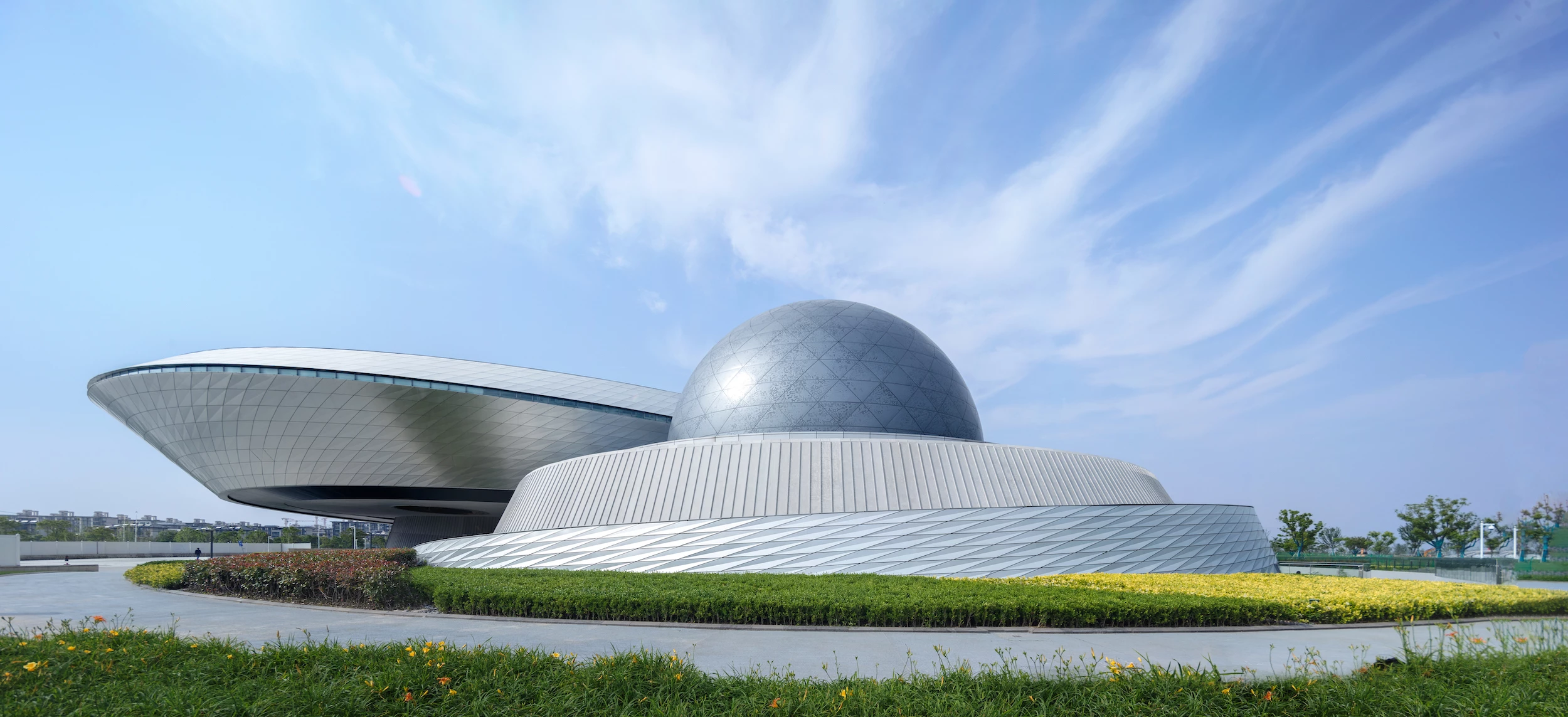 The Shanghai Astronomy Museum measures 420,000 sq ft (roughly 40,000 sq m)