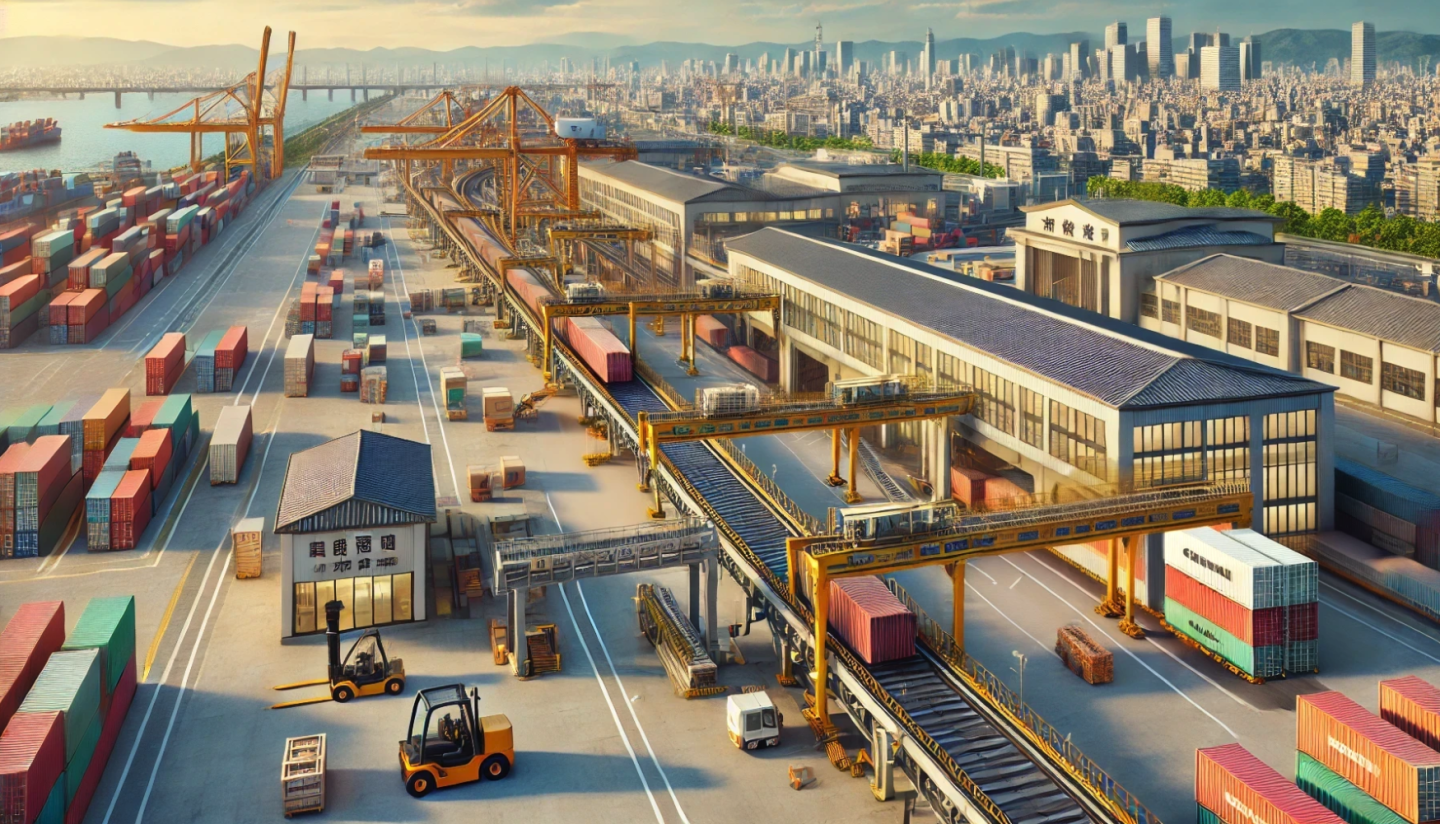 A driverless, zero-emissions alternative to delivery trucks, pictured using generative tools