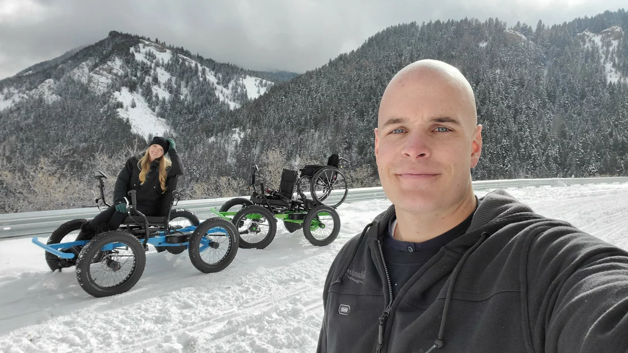 Cambry and Zack Nelson, with their creation