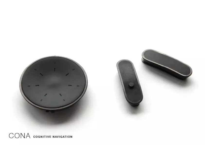 Cona provides independent navigation in unknown surroundings to the visually impaired
