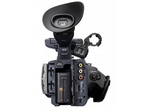The Sony HDRAX2000 video camera