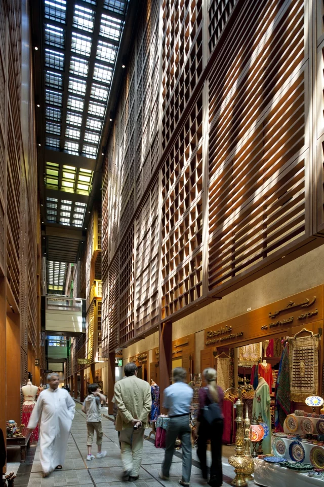 The Abu Dhabi Central Market is aimed at being a "modern version of the souk" (Photo: Nigel Young / Foster + Partners)