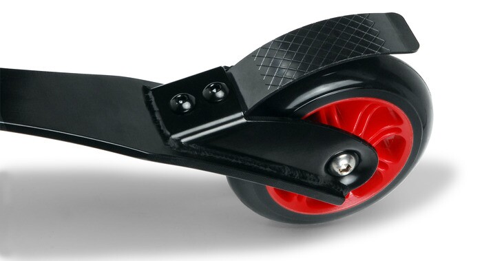The JumpX comes with a break for easy stopping