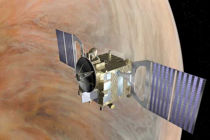 An artist's impression of Venus Express (Image: ESA)